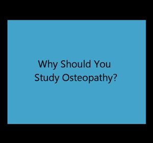 Why Study Manual Osteopathy